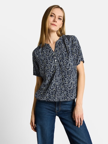 TOM TAILOR Blouse in Blauw: voorkant
