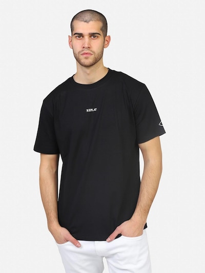 REPLAY Camiseta en negro, Vista del producto