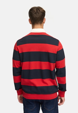 INDICODE JEANS Sweatshirt 'Dinaro' in Rood