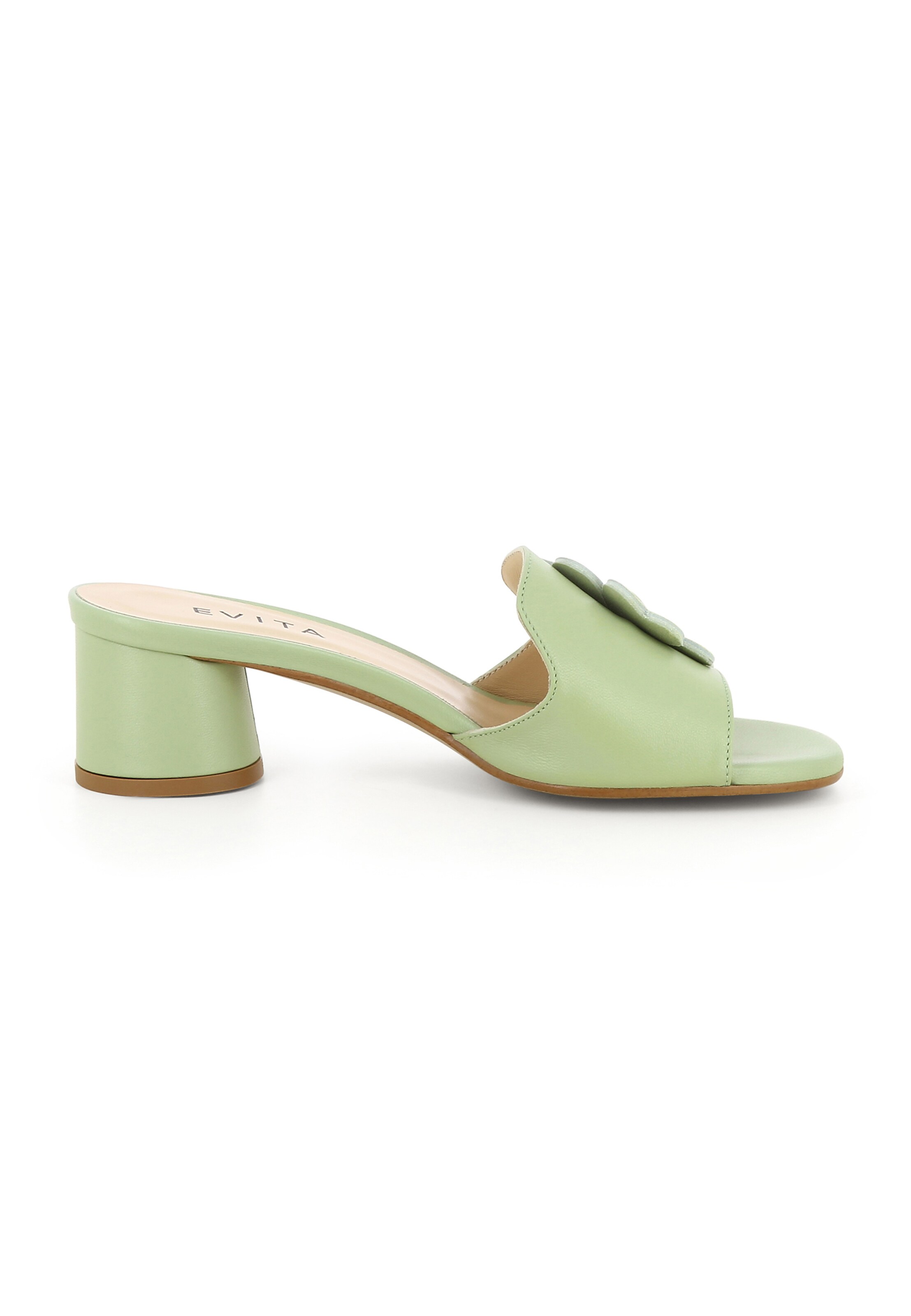 EVITA Muiltjes 'DORI' in Groen