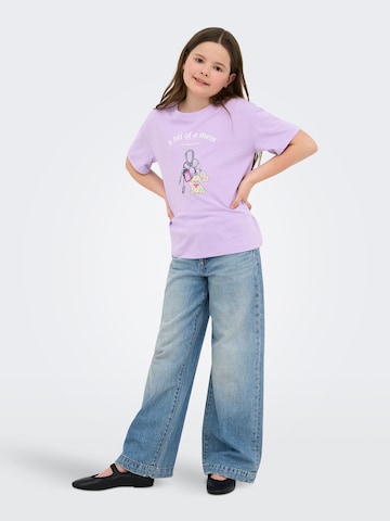 ONLY GIRLS Shirt in Purple