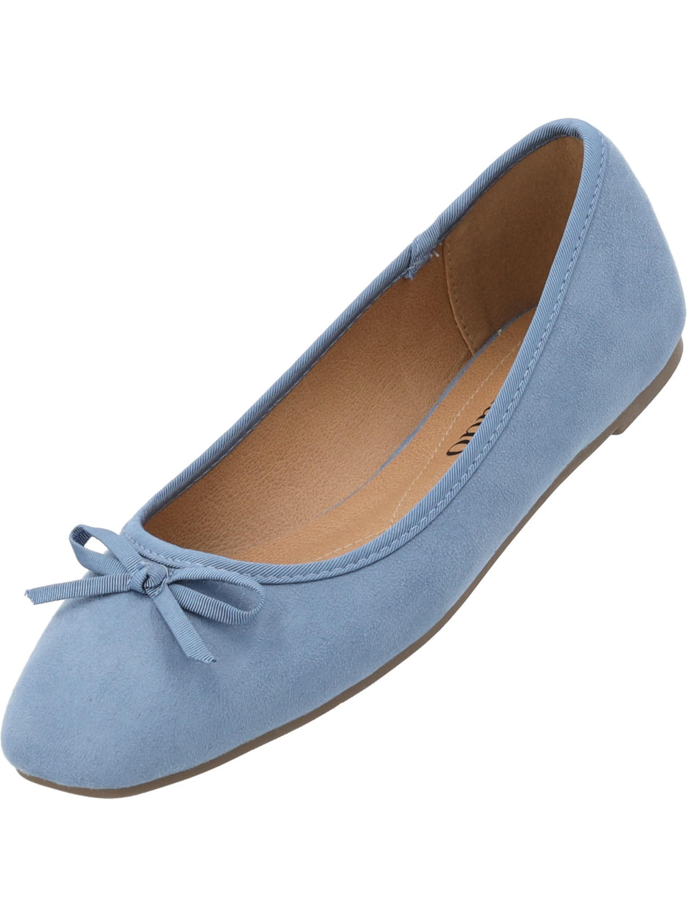 Palado Ballet Flats 'Palado Voso' in Blue: front