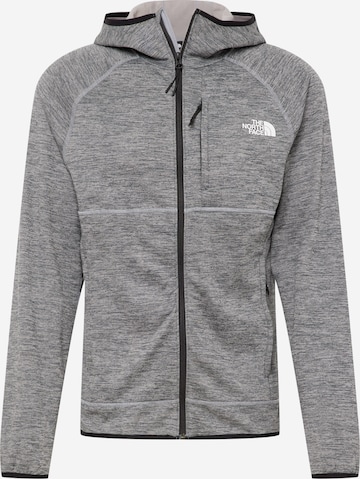 THE NORTH FACE Athletic Fleece Jacket 'CANYONLANDS' in Grey: front