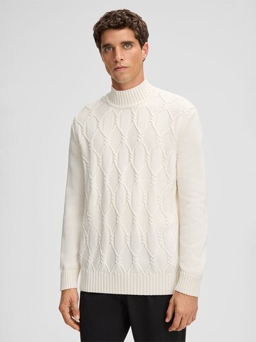 STRELLSON Sweater 'Cruz' in Beige: front