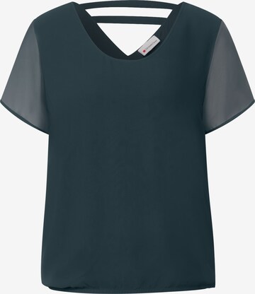 STREET ONE Blouse in Groen: voorkant