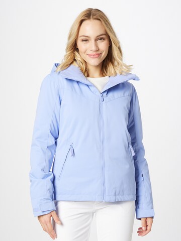 ROXY Sportjacke 'FREE JET' in Lila: predná strana