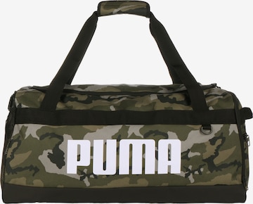 Borsa sportiva di PUMA in verde: frontale