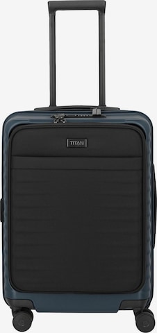 TITAN Trolley 'UPGRADE' in Blau: Vorderseite