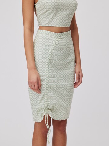 LeGer by Lena Gercke - Falda 'Mira' en verde