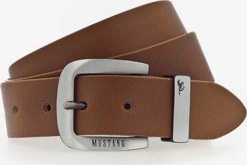 MUSTANG Riem in Bruin: voorkant