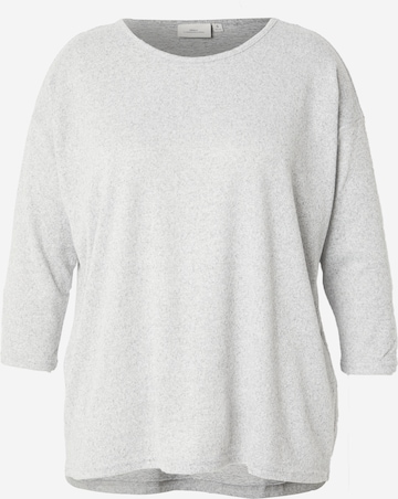 ONLY Carmakoma Shirt 'CARALBA' in Grau: Vorderseite