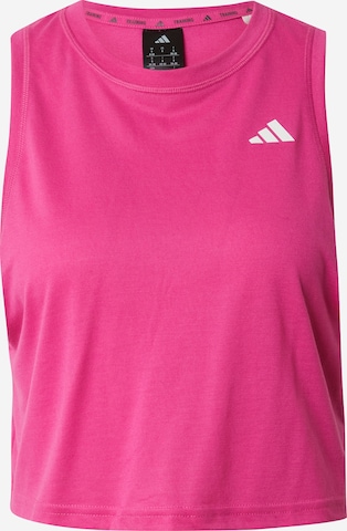 Top sportivo di ADIDAS PERFORMANCE in rosa: frontale