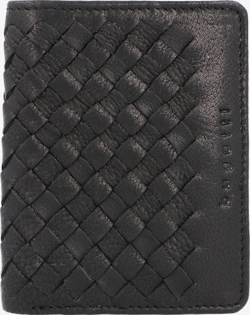 bugatti Wallet in Black: front