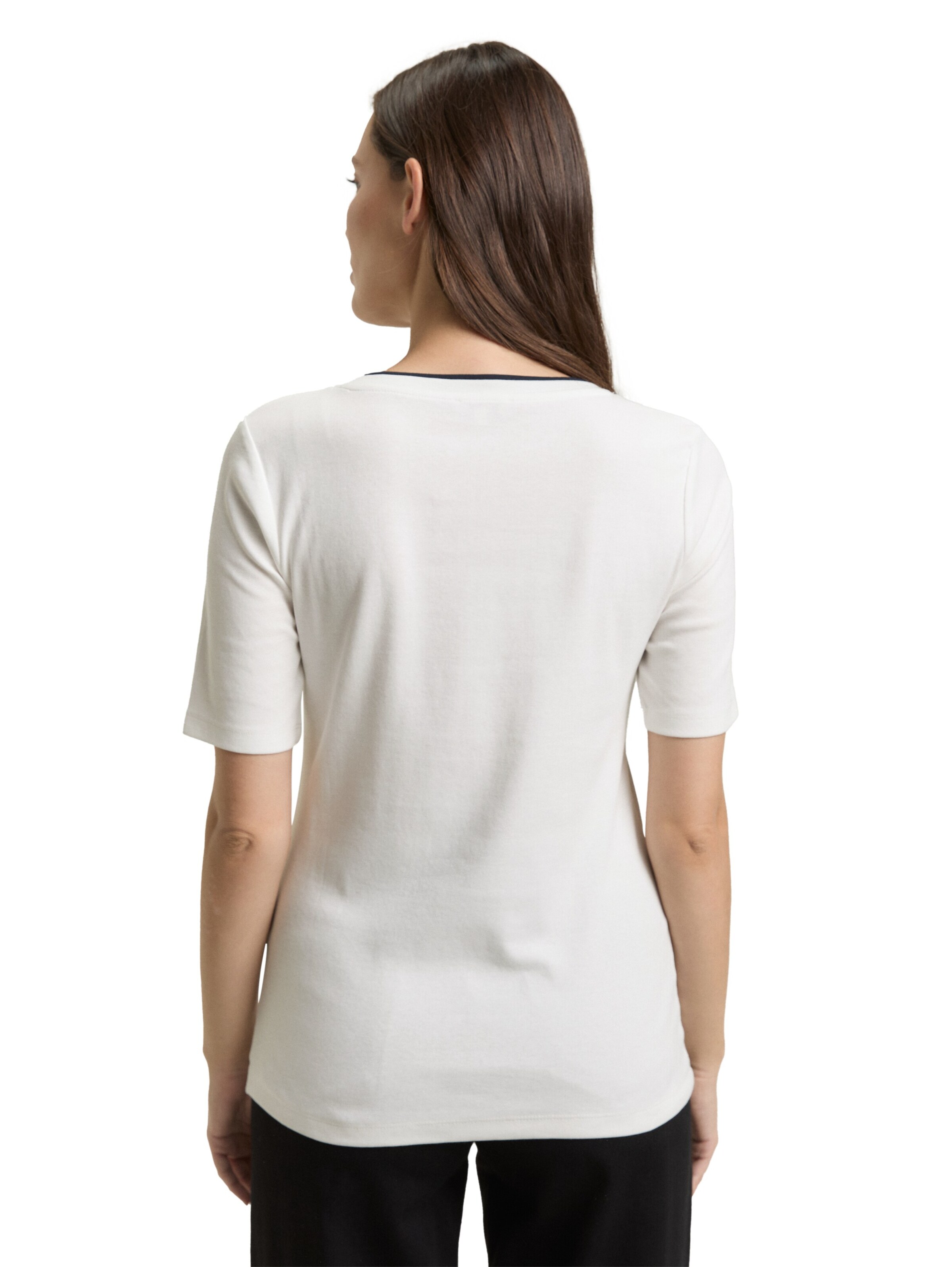 T-shirt TOM TAILOR en blanc
