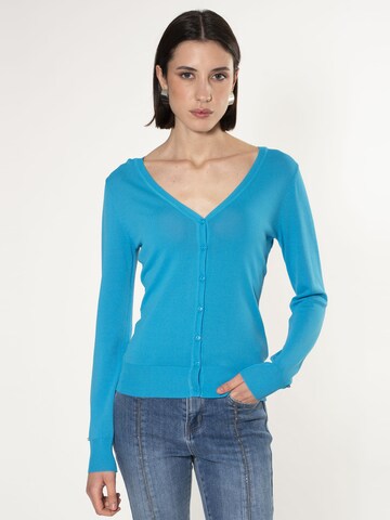 Giacchetta di Influencer in blu: frontale