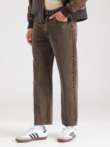 LEVI'S ® Loosefit Jeans '565' in Bruin: voorkant