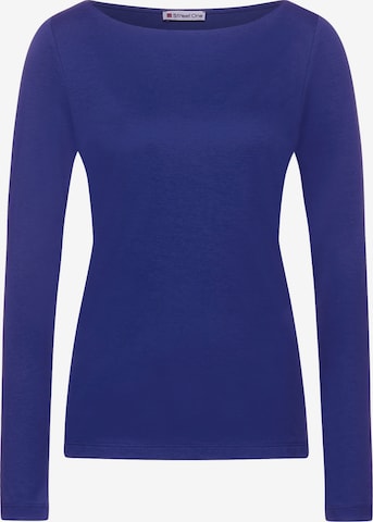 STREET ONE Shirt in Blau: predná strana