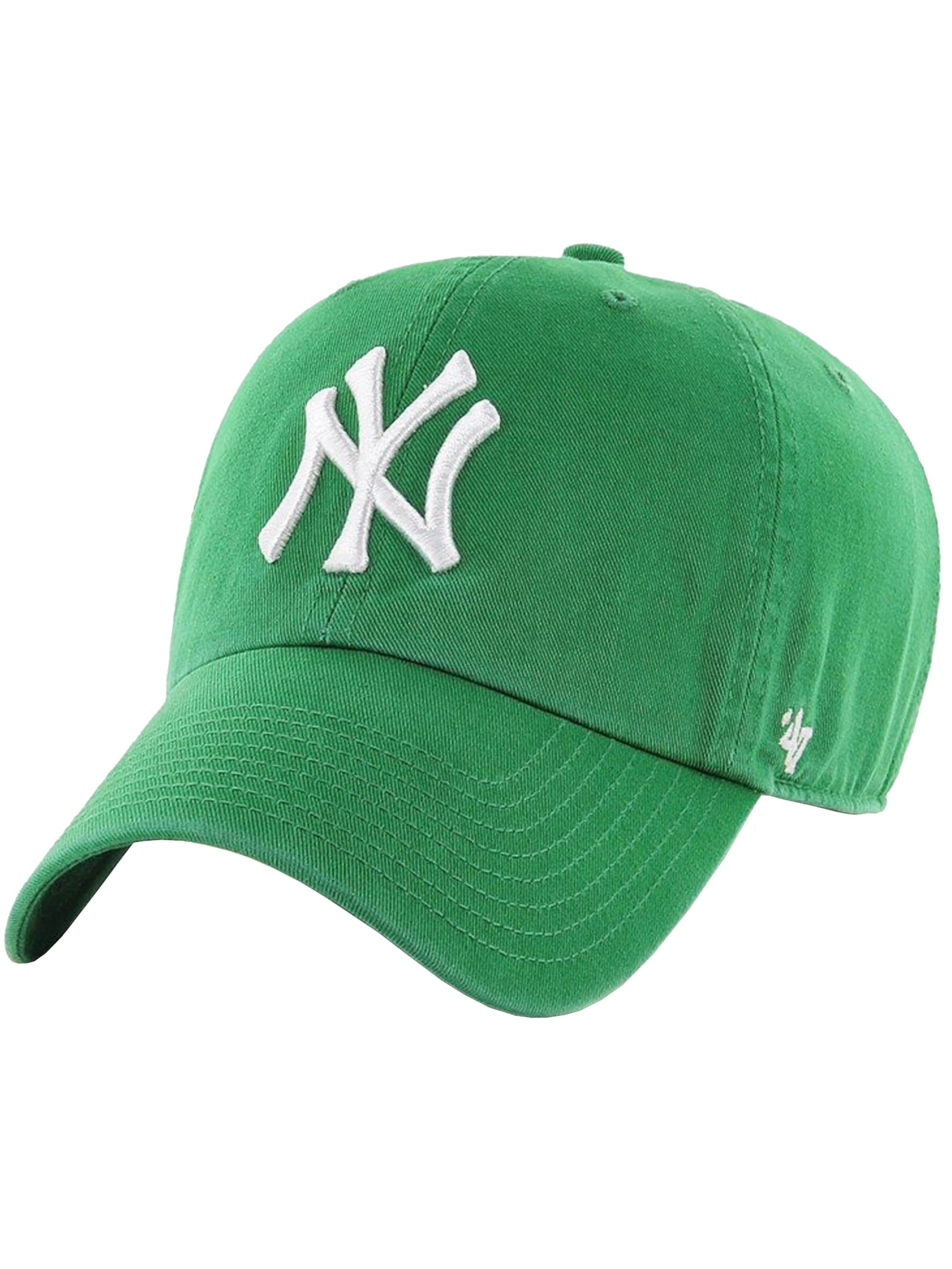 47 Pet '47 Brand New York Yankees MLB Clean Up Cap' in Groen: voorkant