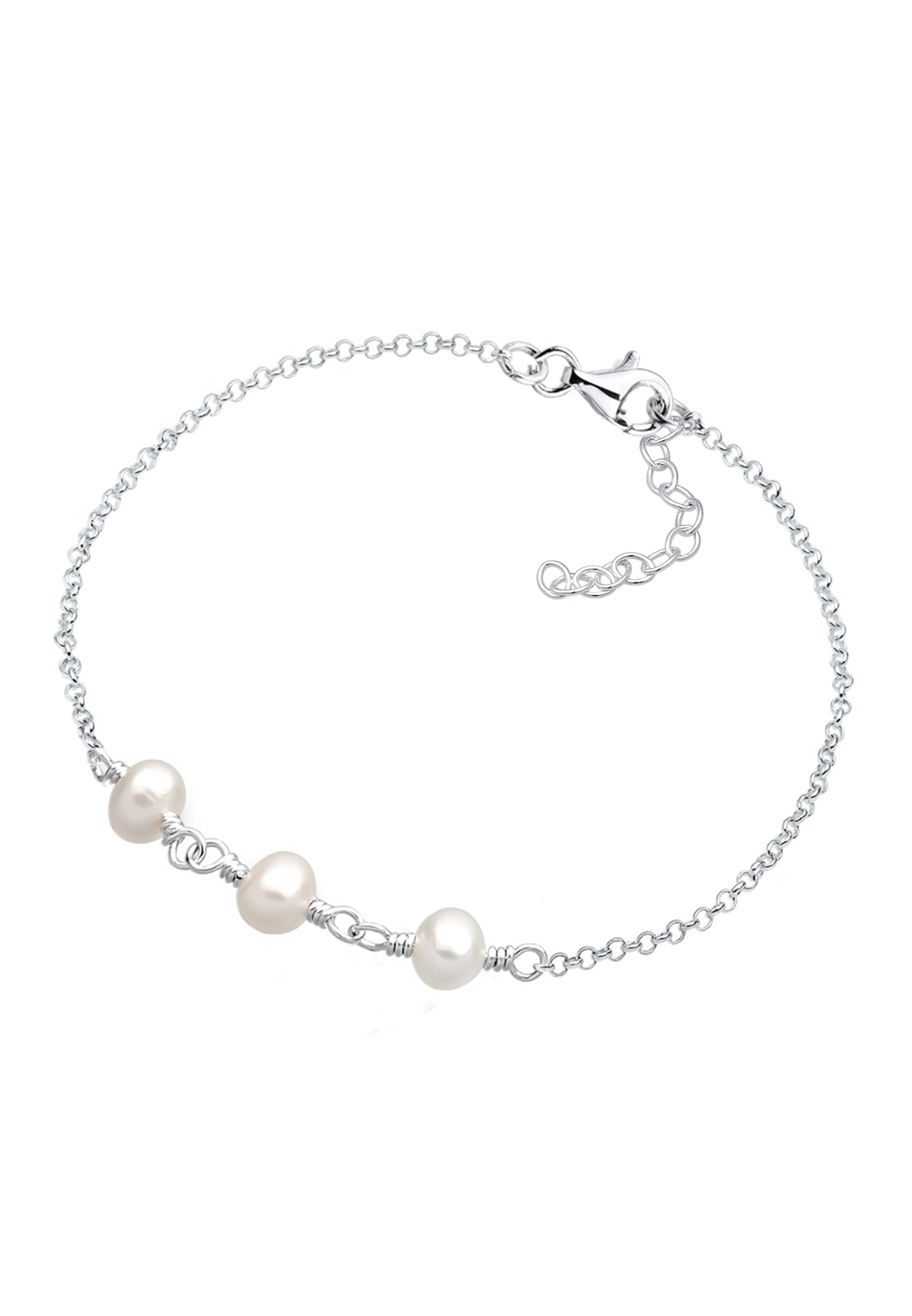 ELLI Bracelet in White: front