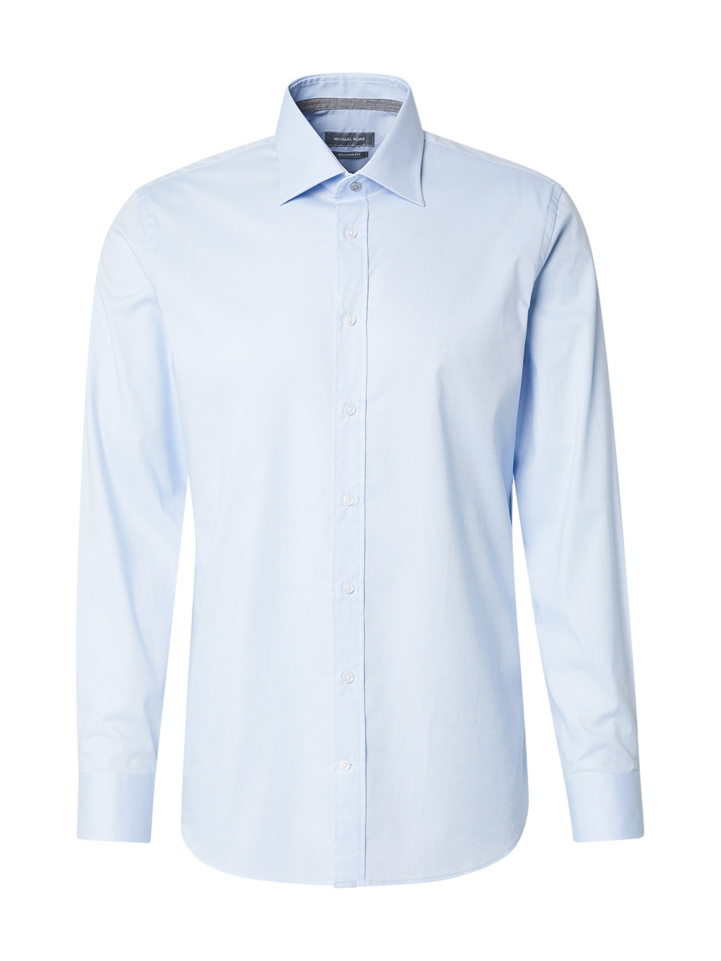 Michael Kors Regular Fit Hemd in Blau: Vorderseite