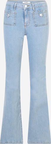 NA-KD Flared Jeans in Blue: front