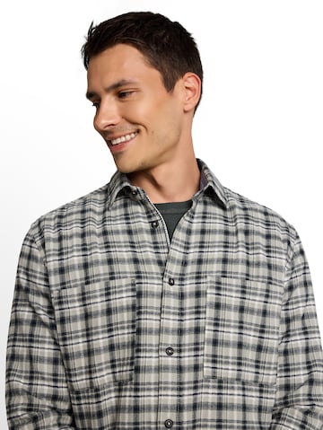 Regular fit Cămașă de la TOM TAILOR pe verde