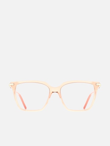 Occhiali da sole 'Ferragamo SF3038 Transparent rose 54/16/145 WOMAN Eyewear Frame' di FERRAGAMO in rosa