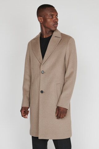 Matinique Winter Coat 'Cristano' in Beige: front