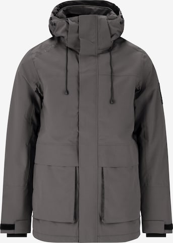 SLOPE Outdoorjacke 'Chescott' in Grau: Vorderseite
