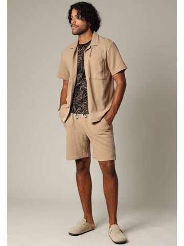 Regular Pantalon ' NOLAN ' Deeluxe en marron