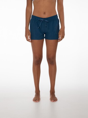 PROTEST Swimming Trunks 'EVIDENCE' in Blue