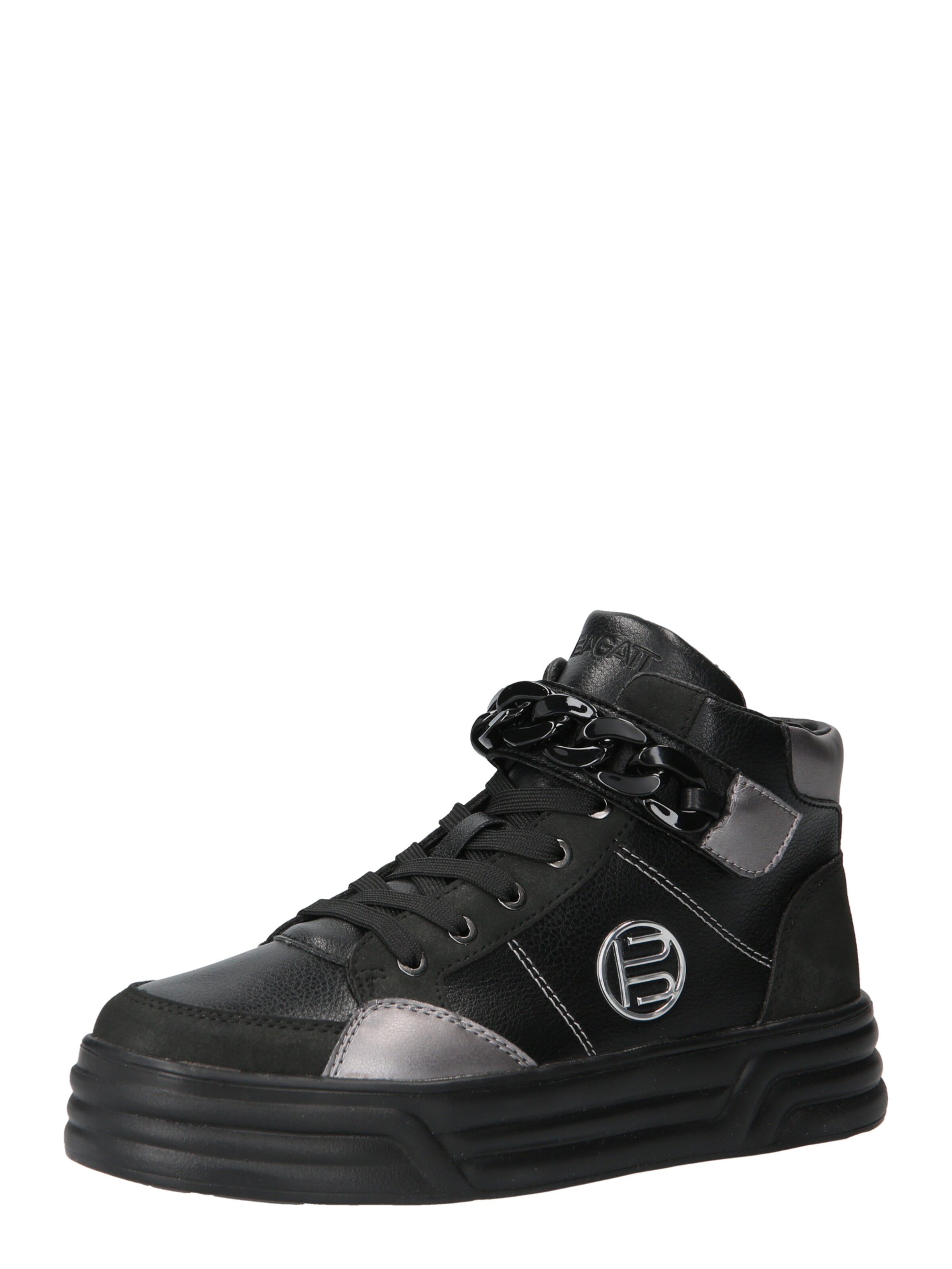 Baskets hautes 'Blu' TT. BAGATT en noir : devant