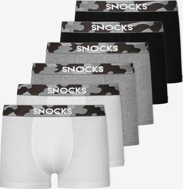 SNOCKS Boxershorts in Grau: predná strana