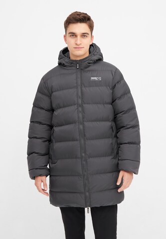 BENCH Winterparka in Grau: Vorderseite