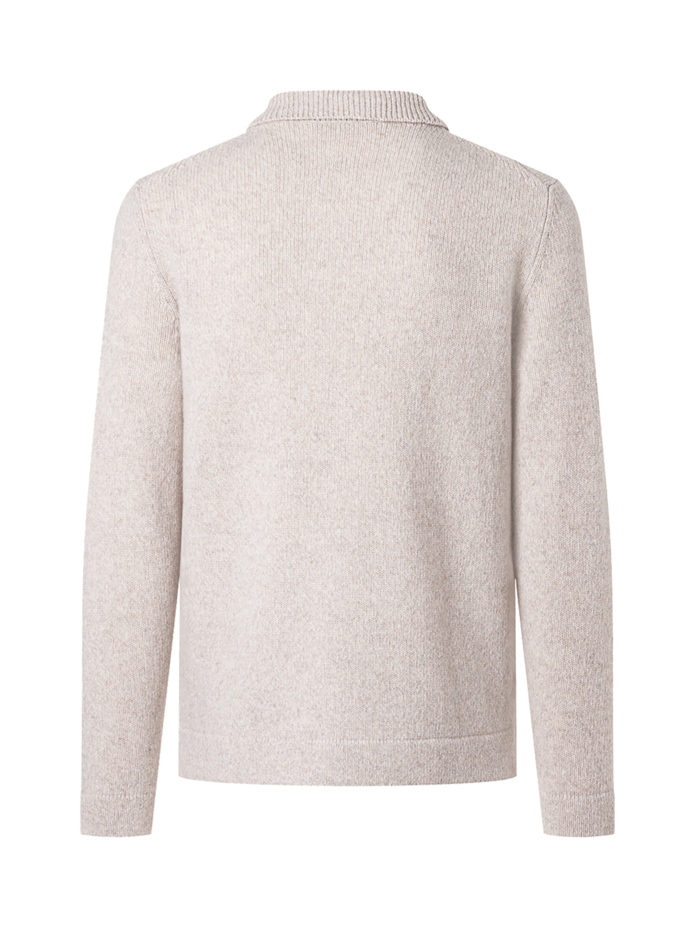 Vestes en maille MAERZ Muenchen en beige : derrière