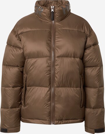 Herrlicher Winter Jacket 'Lyna' in Brown: front
