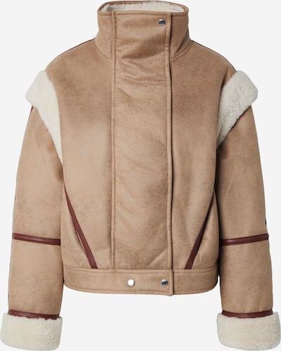 BOSS Prijelazna jakna 'Cheerlea' u ecru/prljavo bijela / smeđa / cappuccino, Pregled proizvoda