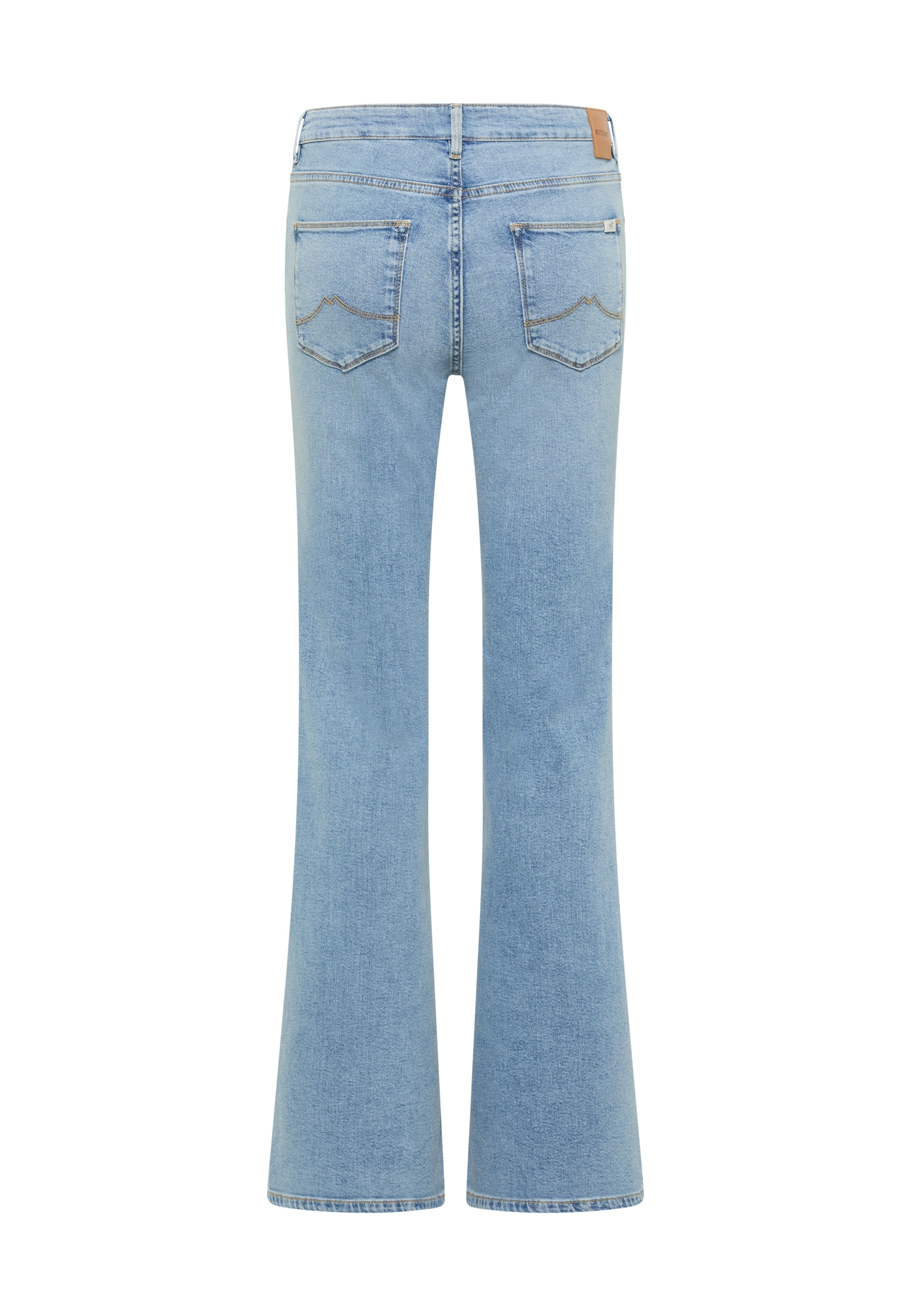 MUSTANG Flared Jeans 'Shelby Flared' in Blue