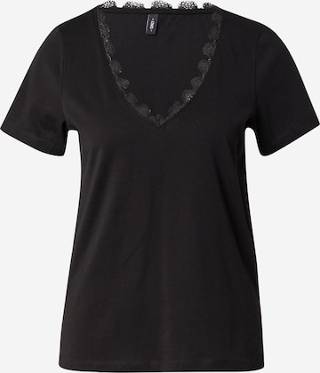 T-shirt 'DUFFY' ONLY en noir : devant