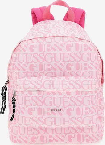 GUESS Backpack in Pink: front