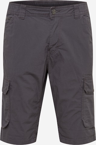 Pantalon cargo 'Josh' TOM TAILOR en gris : devant