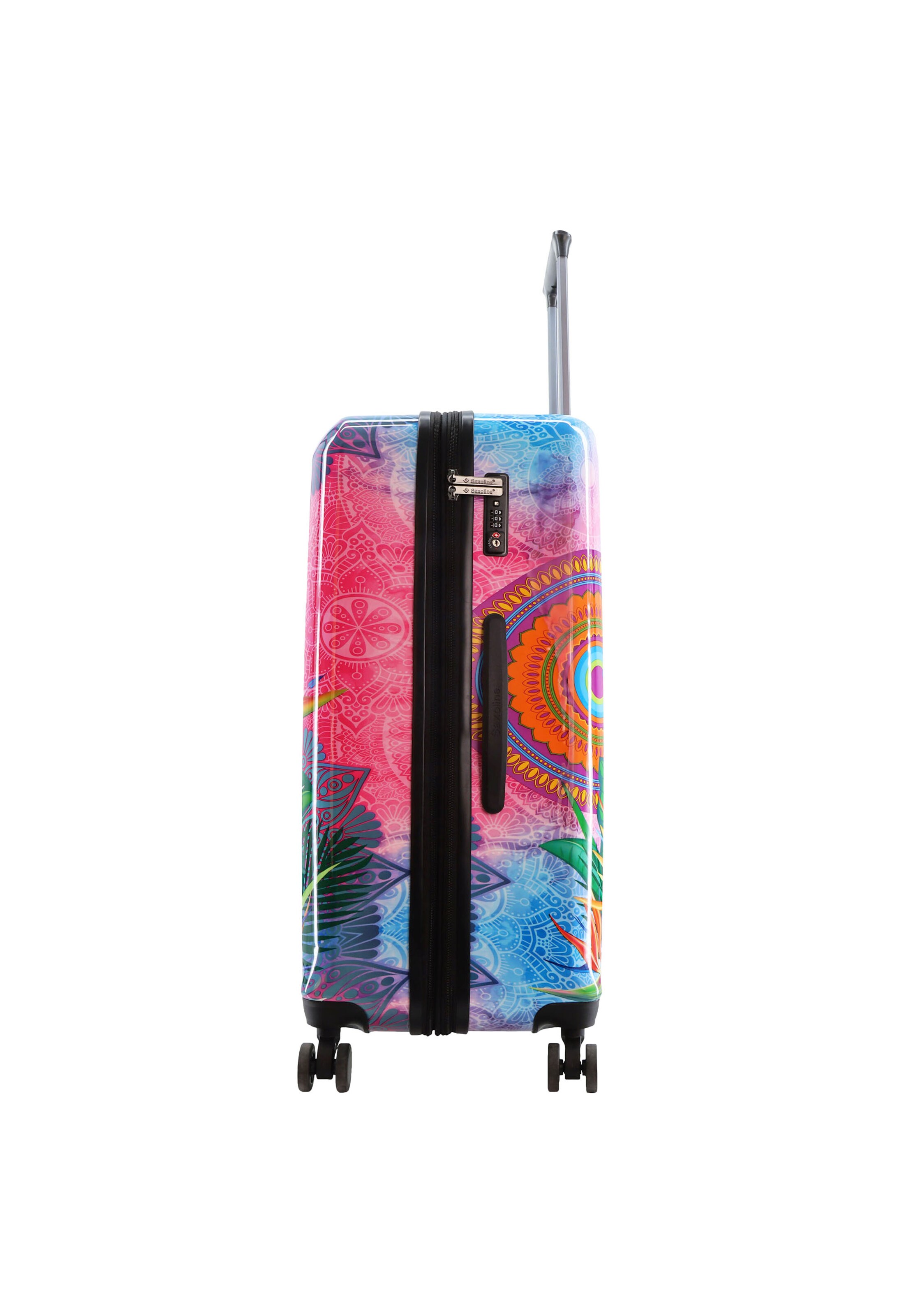 Saxoline Blue Suitcase in Mixed colors