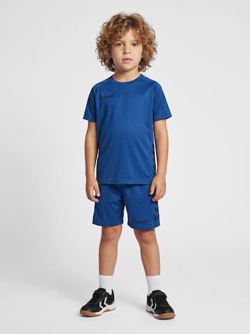 Hummel Trainingspak 'Promo' in Blauw: voorkant