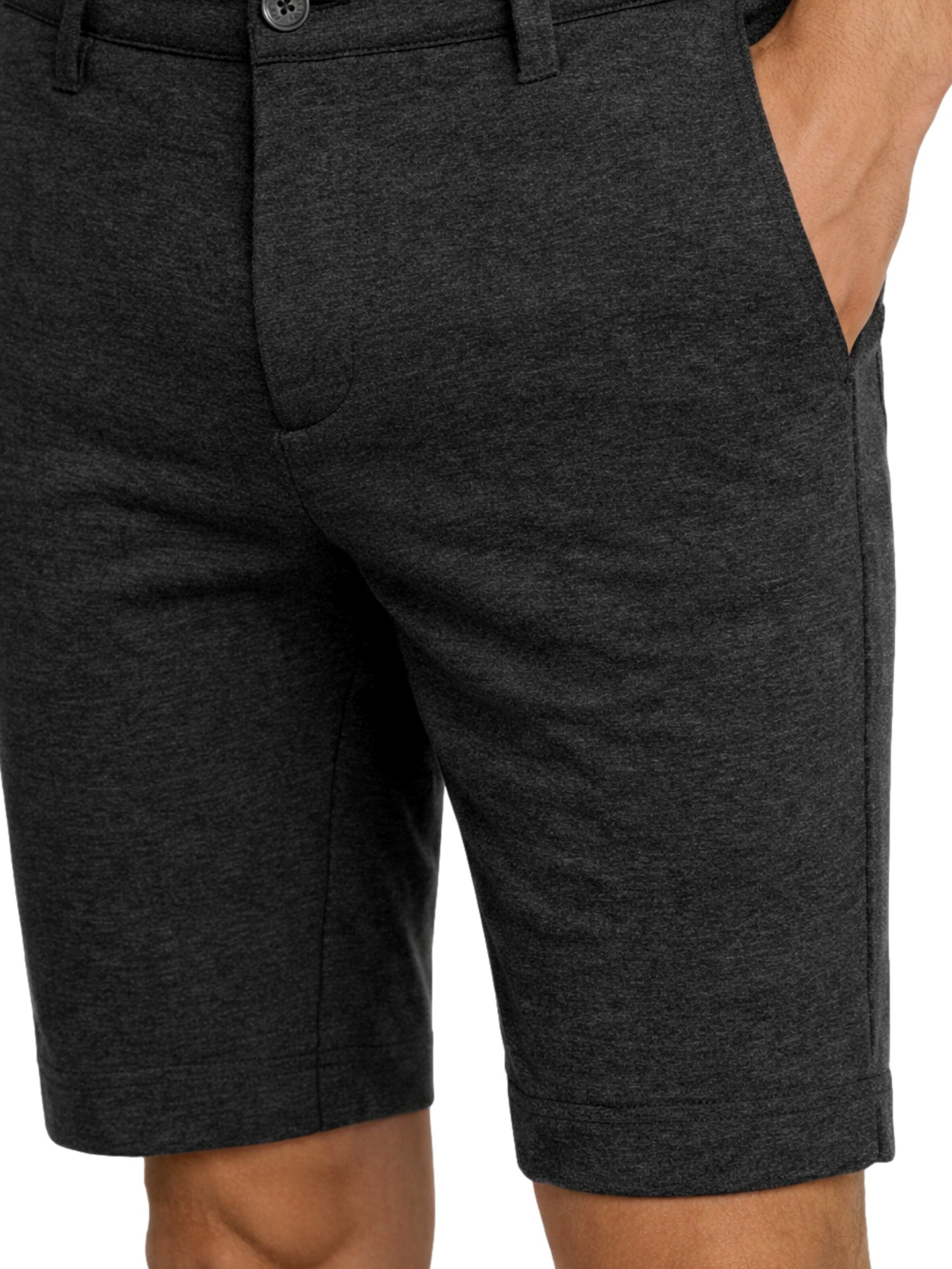 Regular Pantalon 'Aalborg' INDICODE en gris