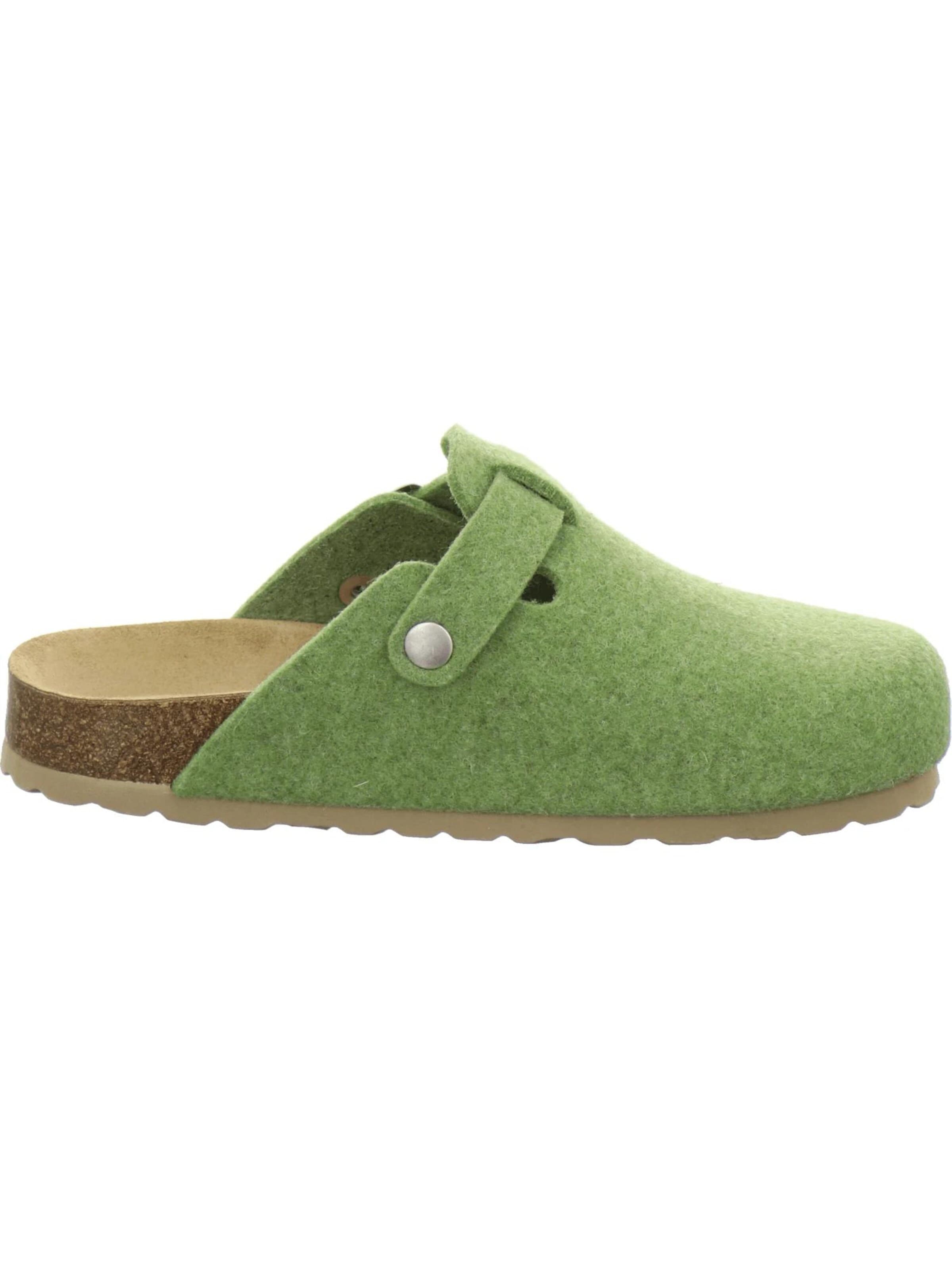 AFS-Schuhe Hausschuh 'Hausschuhe Damen Filz grün'‌‌‌‌‌ in Grün