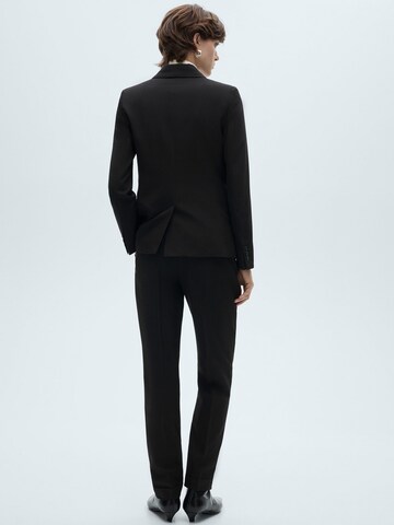 MANGO Regular Hose 'BOREAL' in Schwarz