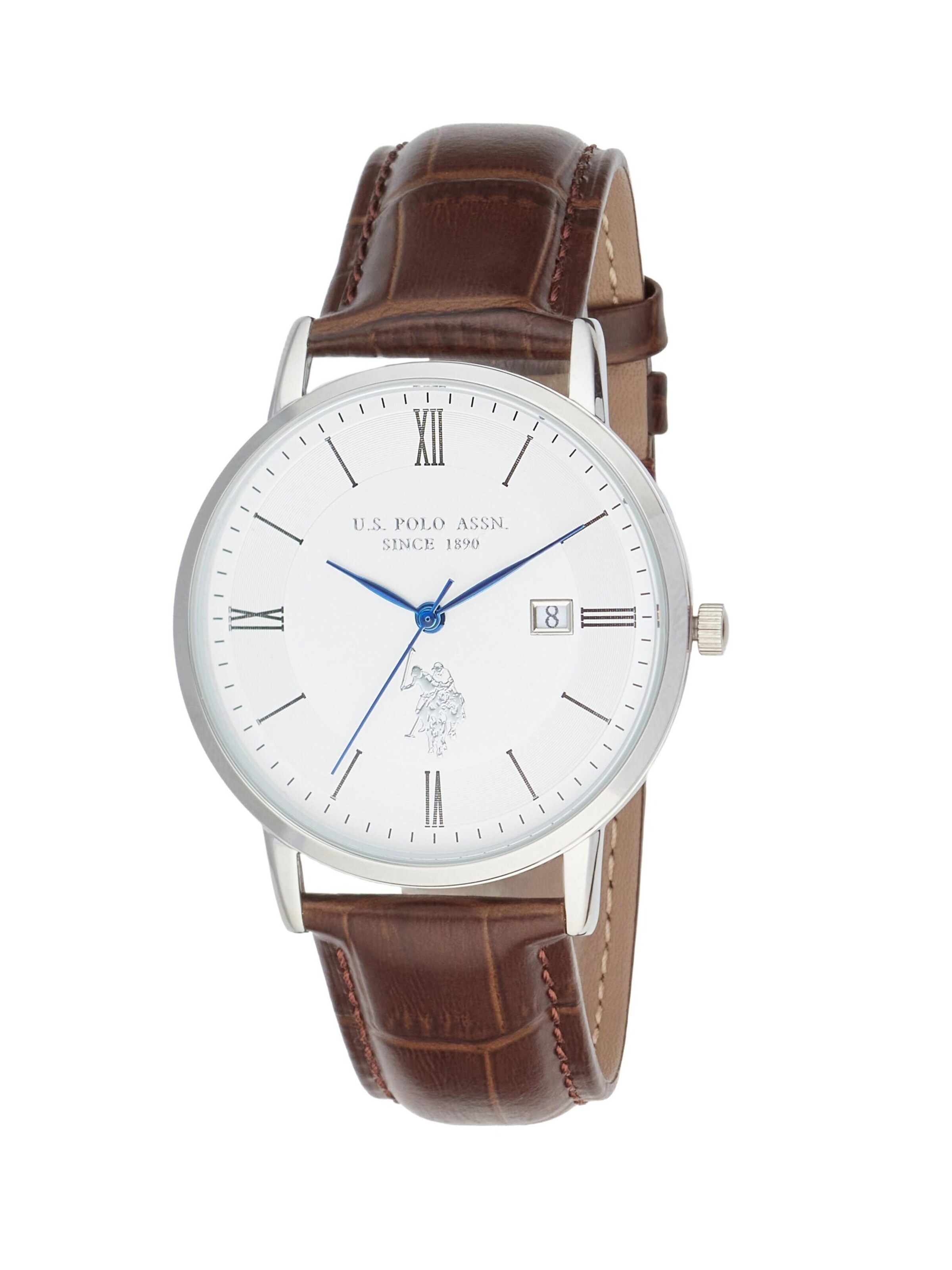 U.S. POLO ASSN. Analog watch 'Viktor' in Brown