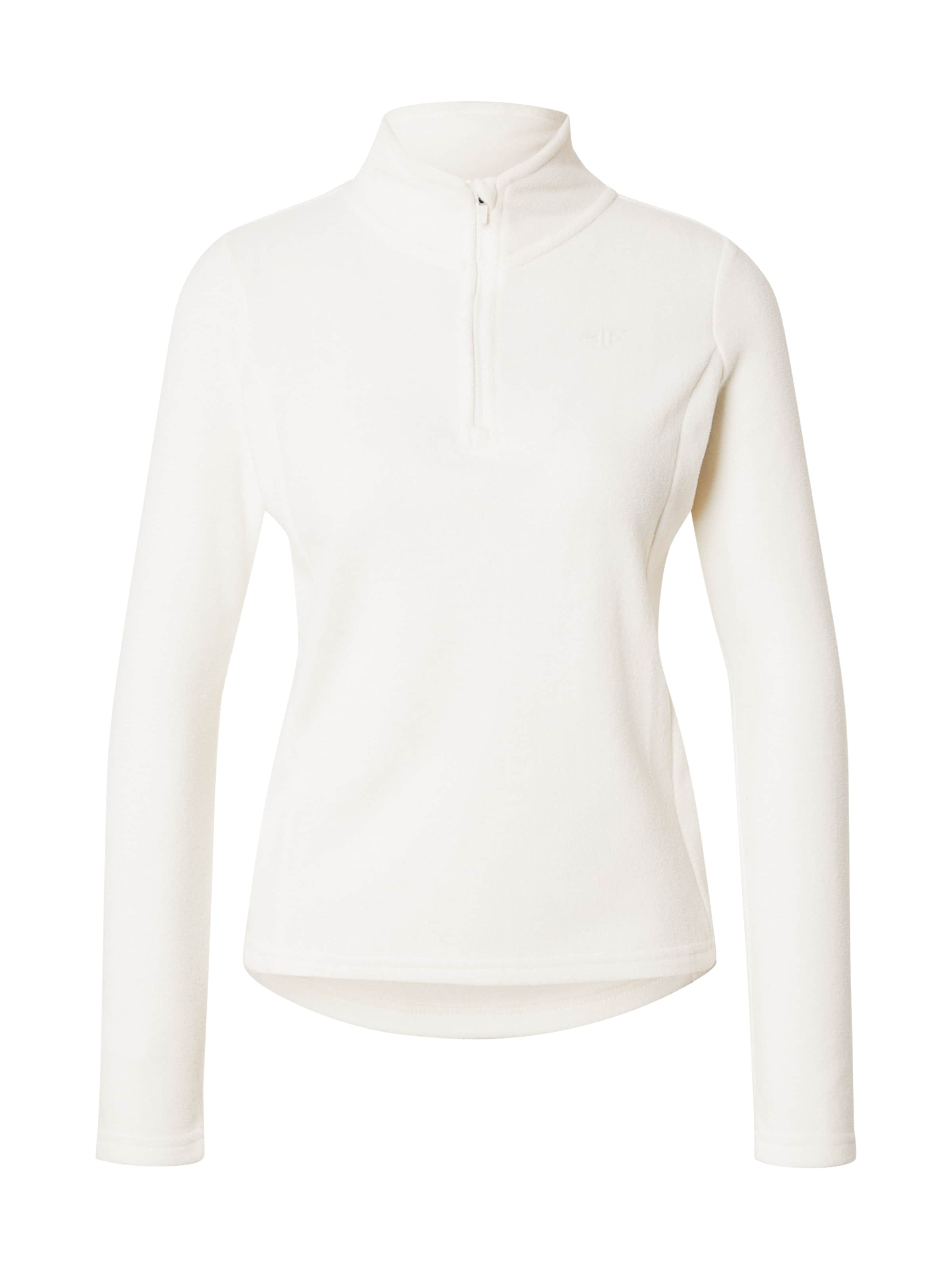 4F Sweter sportowy w kolorze beżowy: przód