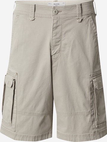 HOLLISTERLoosefit Cargo hlače - bež boja: prednji dio