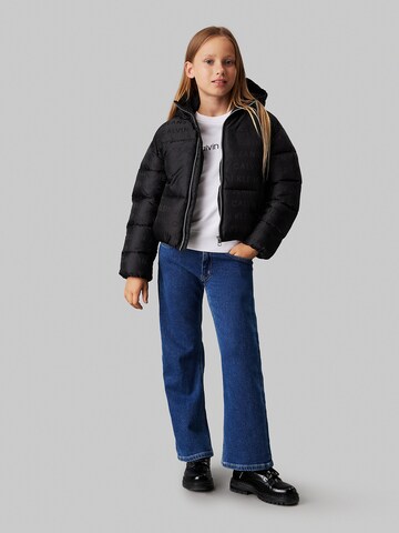Calvin Klein Jeans Tussenjas in Zwart